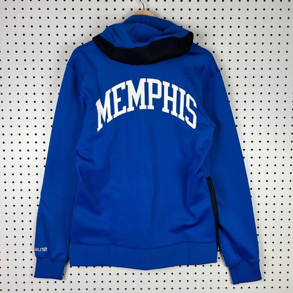 Nike Memphis Tigers Hoodie Small NWT Basketball On Court Zip Warm Penny Hardaway - Picture 1 of 7